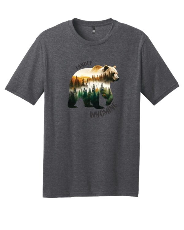 Shop Wyoming Lander Wy, Water Color Bear T-Shirt