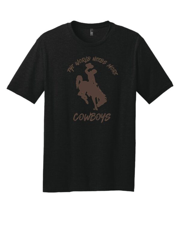 Shop Wyoming The World Needs More Cowboys T-Shirt