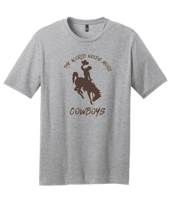 Shop Wyoming The World Needs More Cowboys T-Shirt