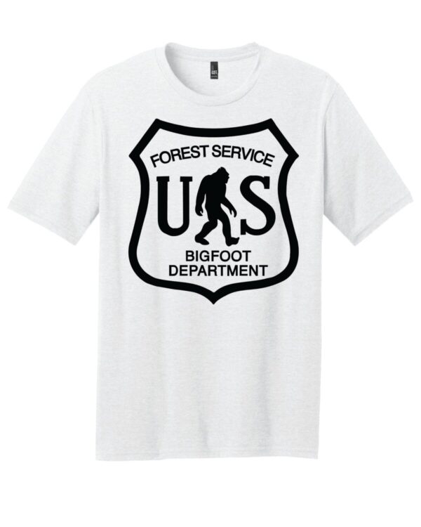 Shop Wyoming Forest Service Bigfoot Department T-Shirt