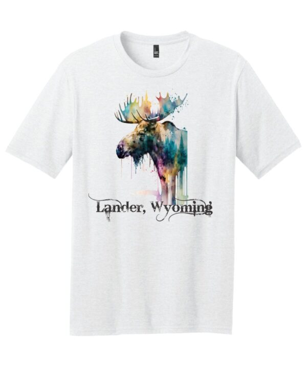 Shop Wyoming Lander WY Moose T-Shirt