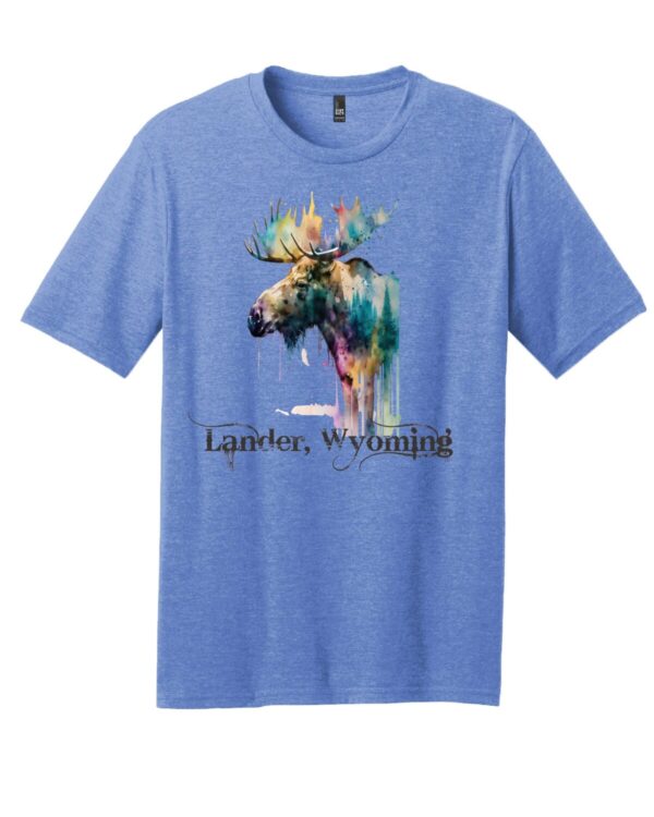 Shop Wyoming Lander WY Moose T-Shirt