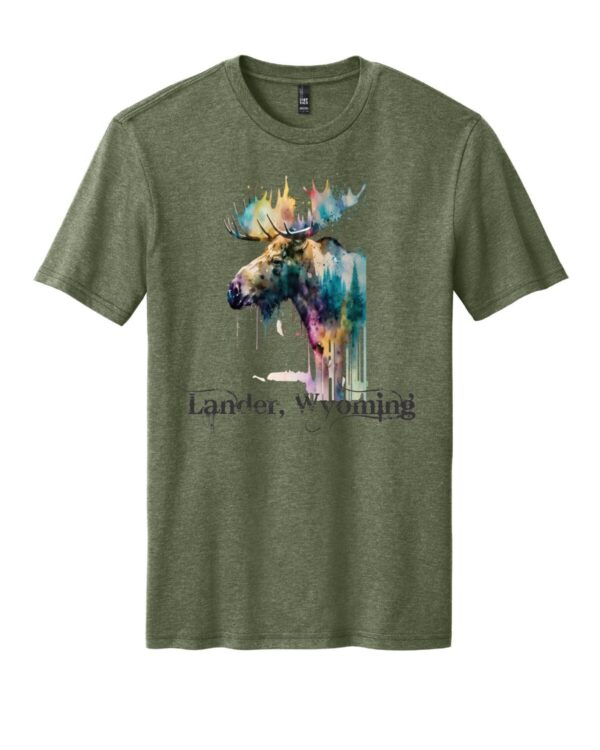 Shop Wyoming Lander WY Moose T-Shirt