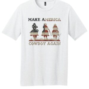 Shop Wyoming Make America Cowboy Again T-Shirt