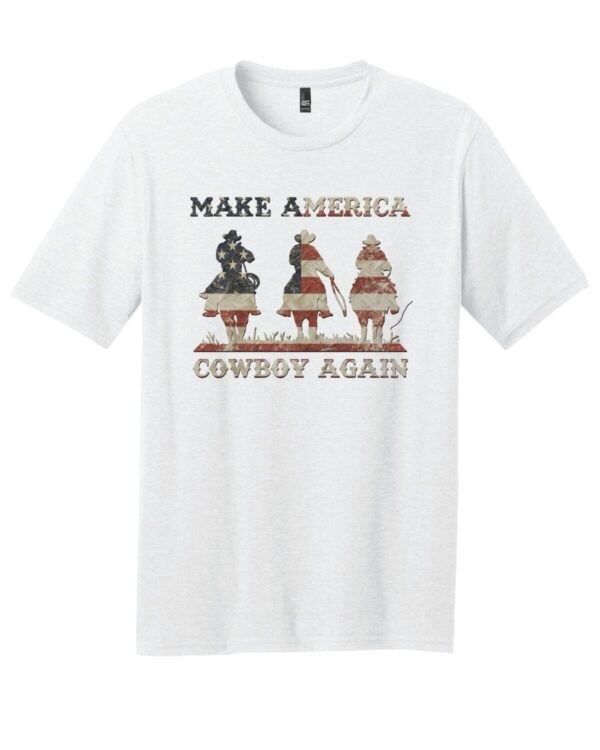 Shop Wyoming Make America Cowboy Again T-Shirt