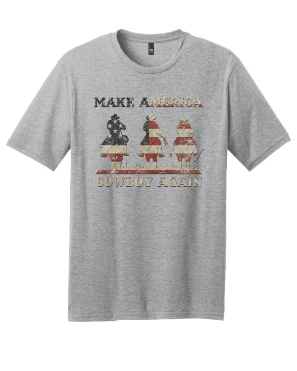 Shop Wyoming Make America Cowboy Again T-Shirt