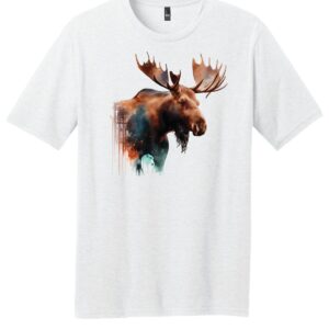 Shop Wyoming Watercolor Moose T-Shirt