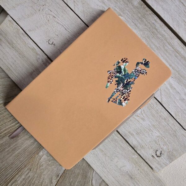 Shop Wyoming Big Bucking Horse Note Pad w/pen ~ Sand & Jungle