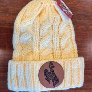 Shop Wyoming Wyoming Yellow Beanie