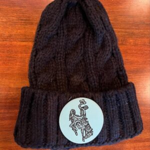 Shop Wyoming Wyoming Black Beanie