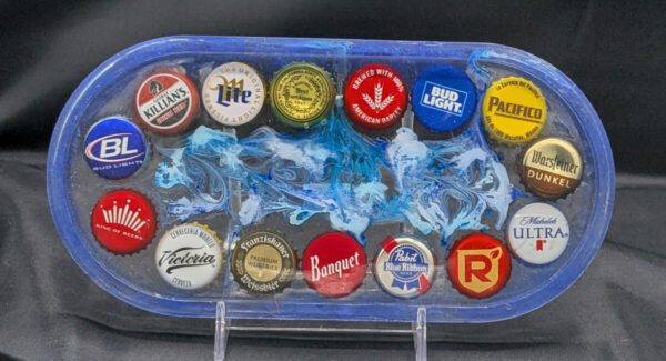 Shop Wyoming Blue Beer Cap Tray