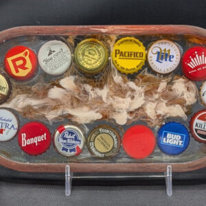 Shop Wyoming Brown Beer Cap Tray