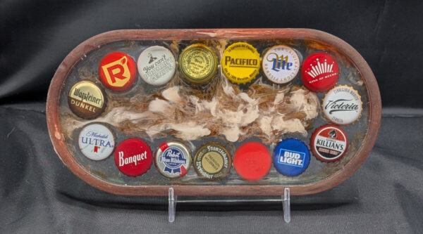 Shop Wyoming Brown Beer Cap Tray