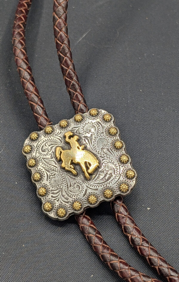 Shop Wyoming Bucking Horse Bolo Tie