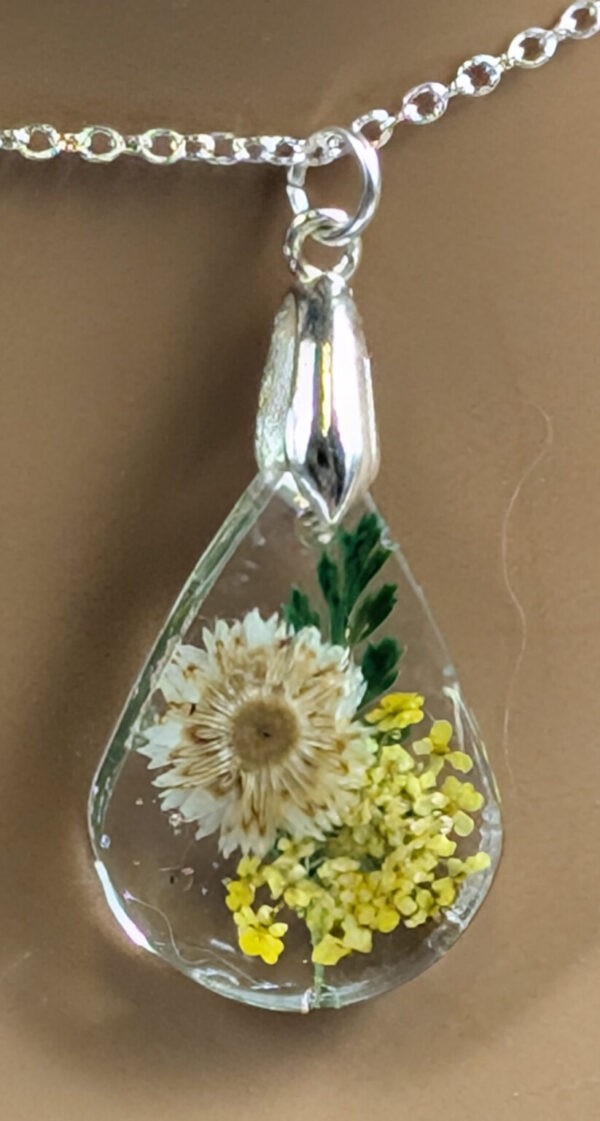 Shop Wyoming Yellow Flower Drop Necklace