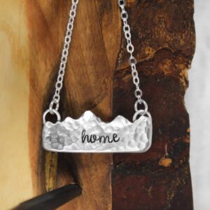 Shop Wyoming Home Mountain Range Necklace