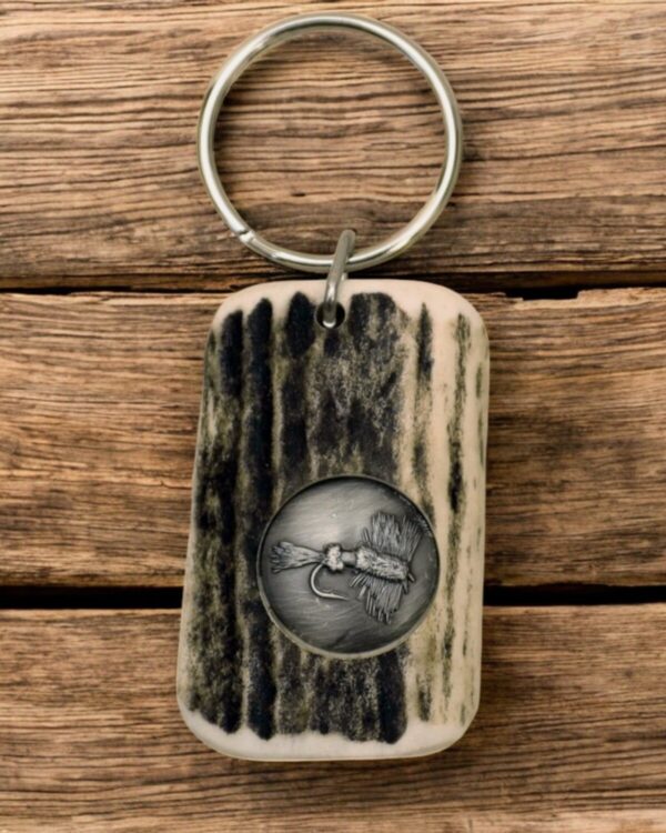 Shop Wyoming Fly Fishing- Antler Keychain