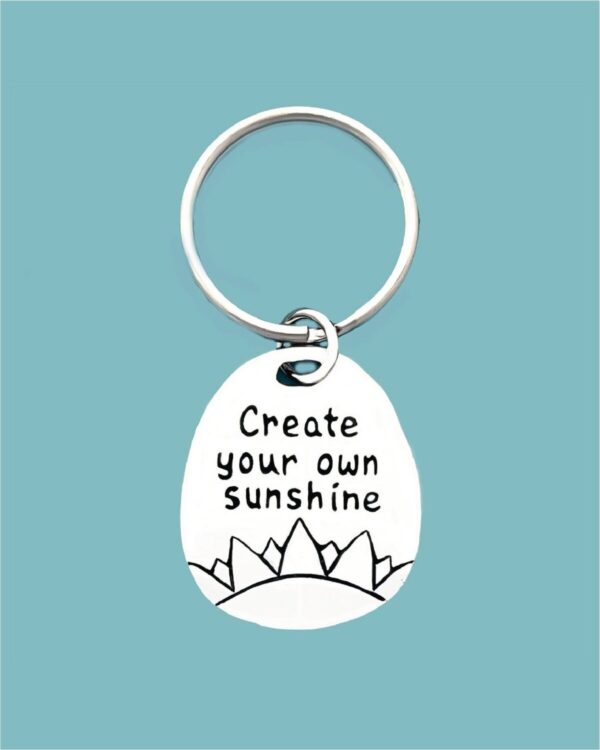 Shop Wyoming Create Sunshine Quote Keychain (Boxed)