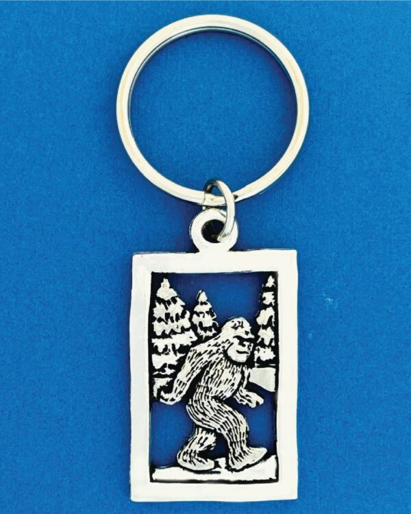 Shop Wyoming Bigfoot Keychain