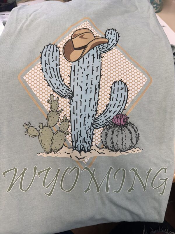 Shop Wyoming Wyoming Cactus T-shirt